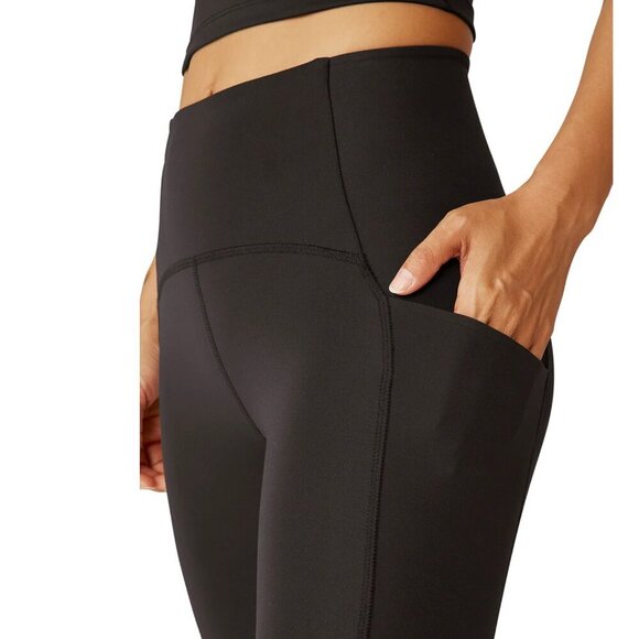 NWT Beyond Yoga Powerbeyond Strive High Waist Pocket Midi Legging Purple Size XS - Picture 8 of 11